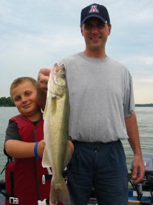 A great first catch off Waubesa