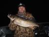 Chad pulls in a ten-pound walleye