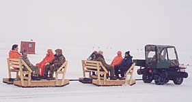 Madison Wisconsin Ice Fishing House and Shack Rentals